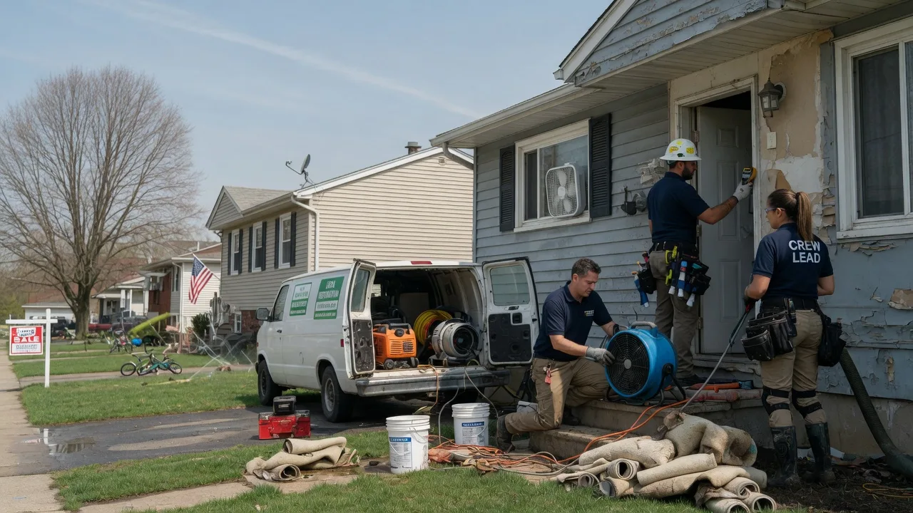 Flood Cleanup in Conway Springs, KS near me